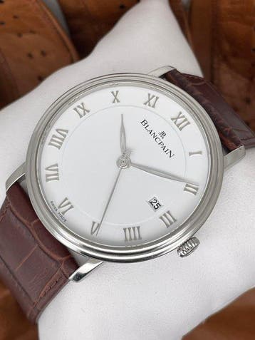 Blancpain - Villeret Ultra-Slim 40 - 6651-1127-55B - Heren -, Sieraden, Tassen en Uiterlijk, Horloges | Heren, Nieuw