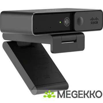 Cisco CD-DSKCAM-C-WW webcam 13 MP 3840 x 2160 Pixels USB-C, Computers en Software, Verzenden, Nieuw, Cisco