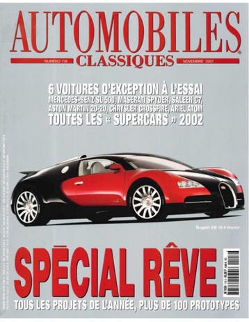 2001 AUTOMOBILES CLASSIQUES MAGAZINE 118 FRANS, Nieuw, Author