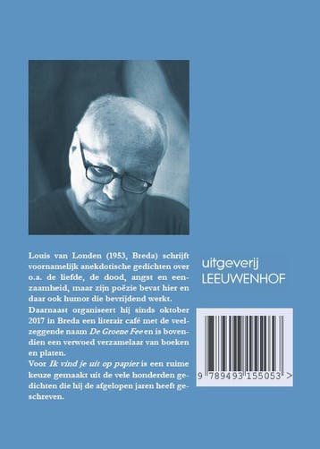 Ik vind je uit op papier 9789493155053 Louis van Londen, Boeken, Verzenden, Gelezen, Louis van Londen
