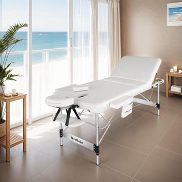 Massagetafel met 3 zones Ko Tao, draagtas, aluminiumframe, Sport en Fitness, Massageproducten, Verzenden, Nieuw