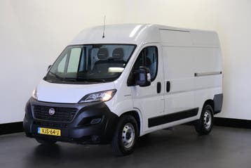 Fiat Ducato 2.3 MultiJet 140PK Automaat 2x schuifdeur L2H2 E, Automaat, Stof, Gebruikt, Wit