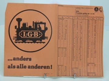 LGB Info blad #56 Priesliste 1985 (LGB Info bladen), Verzamelen, Ophalen of Verzenden, Gebruikt, Overige typen