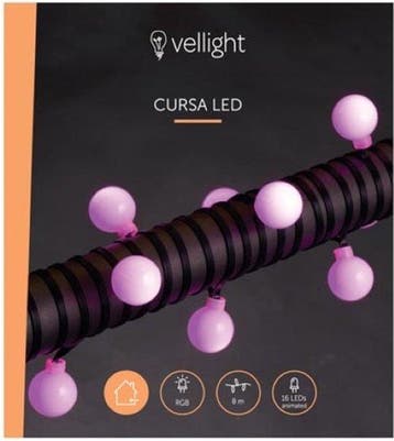 2dekans | Vellight Cursa LED, lichtslinger, 8 m, 15 leds,, Ophalen of Verzenden, Zo goed als nieuw
