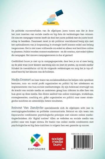 Het nieuwe campagne voeren 9782509029966 Nadja Desmet, Boeken, Verzenden, Zo goed als nieuw, Nadja Desmet