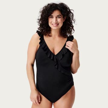 Noppies Zwangerschapsbadpak Sima Black, Kleding | Dames, Positiekleding, Verzenden, Nieuw