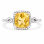 Zonder minimumprijs - Ring Platina - 2.02ct. tw. Vuuropaal -, Nieuw