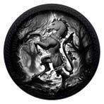 Niue. 2 Dollars 2023 1 oz Niue Scottish Black Unicorn Black