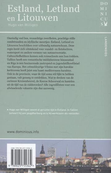 Estland, Letland en Litouwen / Dominicus 9789025755362, Boeken, Reisgidsen, Verzenden, Zo goed als nieuw, Hugo van Willigen