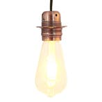 vidaXL Lamphouders 2 st rood brons E27, Huis en Inrichting, Verzenden, Nieuw