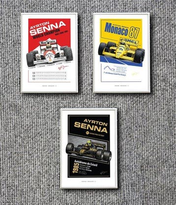 Ayrton Senna - Quadro, Nieuw