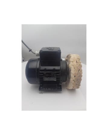 Poliermotor met polierschijf  ATB 3~ Motor AF 63/4B-7, Ophalen