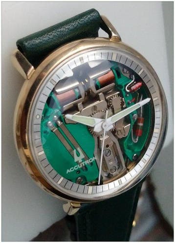 BULOVA Accutron Spaceview-Révisée - M4-214 - Heren - 1964, Nieuw