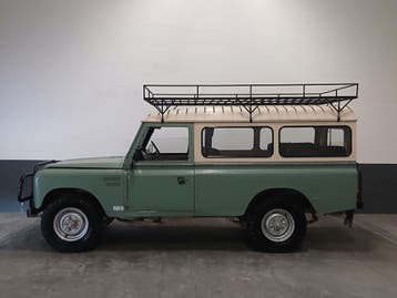 Land Rover 109, 2.5D, bj 88, youngtimer, 100% roestvrij, Auto's, Land Rover, Keurmerk '100% Onderhouden', Gebruikt, Vierwielaandrijving