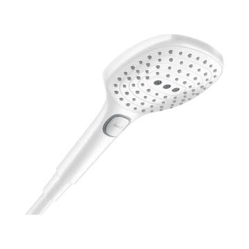 Handdouche HansGrohe Raindance Select E 120 3jet Mat Wit, Ophalen of Verzenden, Nieuw
