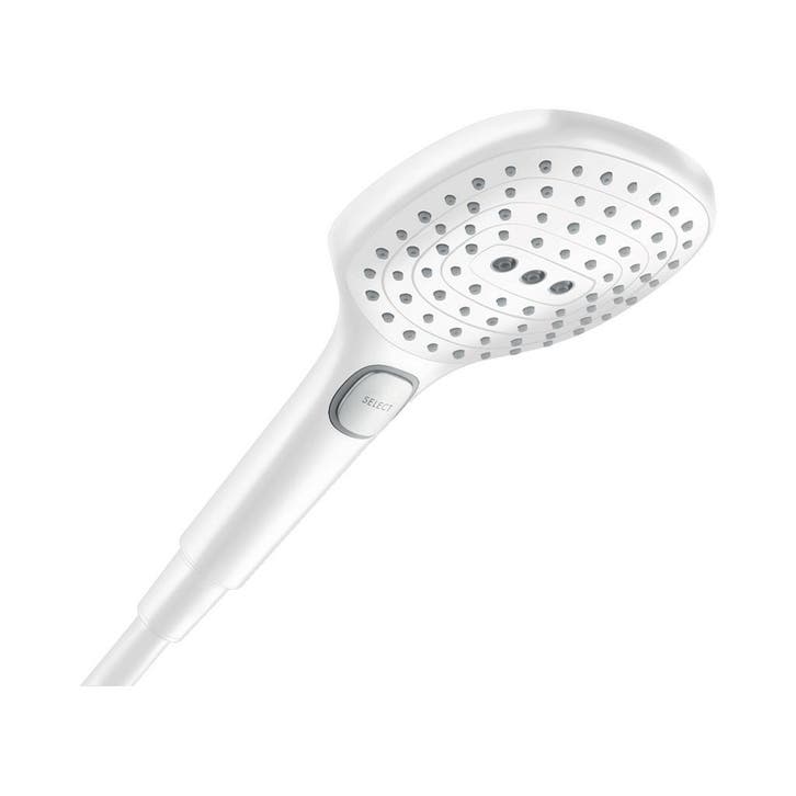 Handdouche HansGrohe Raindance Select E 120 3jet Mat Wit, Doe-het-zelf en Verbouw, Sanitair, Ophalen of Verzenden