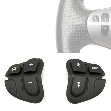 Alfa Romeo 147 156 166 GT Stuurwiel Bedieningsknoppen Rubber, Verzenden, Nieuw