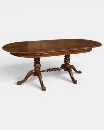 Uitschuifbare tafel - Mahonie