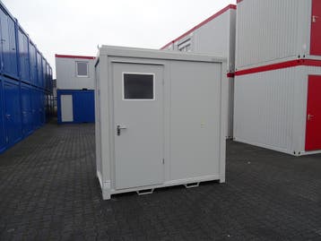 Doucheunit 1.4 x 2.4 meter – met toilet + wastafel + boiler