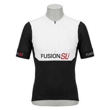 FUSION SLI TRI TOP SHORT SLEEVE Top Wit / Zwart (AAA), Ophalen of Verzenden, Nieuw