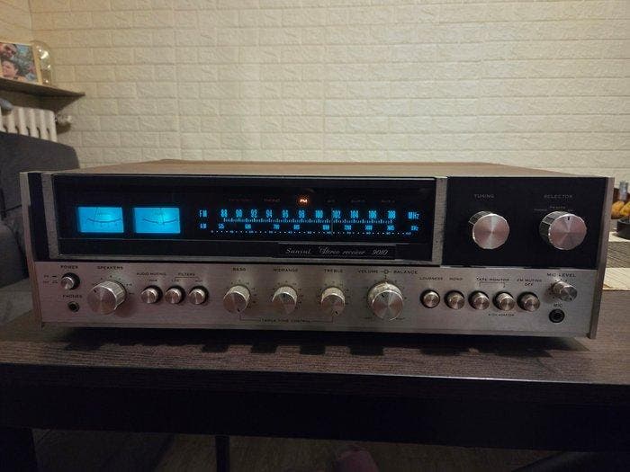 Sansui - 9010 Solid state stereo receiver, Audio, Tv en Foto, Radio's
