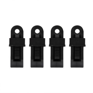Tenttapijt clips set  4 stuks, Verzenden, Nieuw