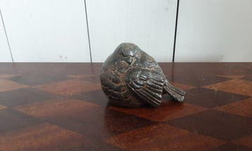 P. Chenet - Beeld, Vogel - 5 cm - Brons