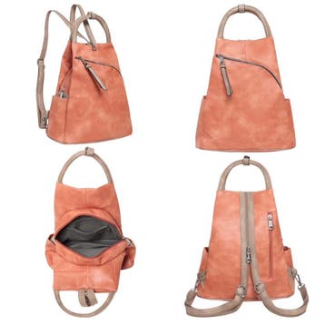 THL Design  Dames Rugzak  Kleine Rugtas  Soepel Materiaal, Overige merken, Verzenden, 25 tot 40 cm, Nieuw
