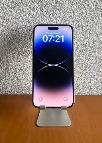 Apple iPhone 14 Pro Max 128GB / Garantie / Zeer nette staat, 128 GB, Wit, Refurbished, Ophalen of Verzenden