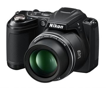 Nikon Coolpix L310 Digitale Compact Camera - Zwart, Verzenden, Zo goed als nieuw