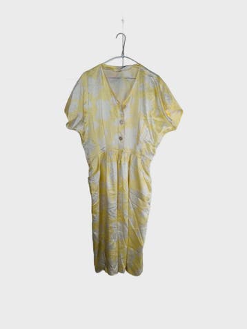 ROSA RONSTEDT Zomerjurken Dames maat M Geel Vintage, Ophalen of Verzenden, Nieuw