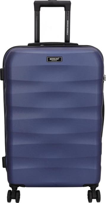 Beagles Originals Koffer Medium 58L - Staalblauw, Ophalen of Verzenden, Nieuw