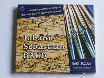 J.S. Bach - Vroege orgelwerken en sinfonias / Bart Jacobs, Ophalen of Verzenden, Zo goed als nieuw