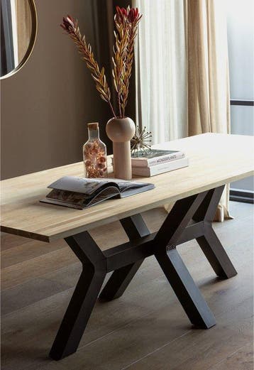 WOOOD Tablo Tafelpoot - Metaal - Zwart - 75x79x71 -  –, Verzenden, Nieuw