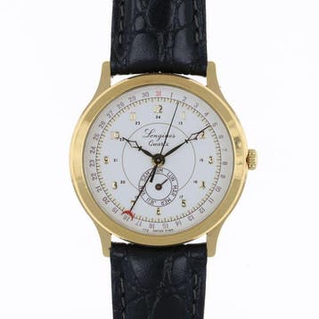Longines - Pointer Date 150° Anniversario. - Zonder