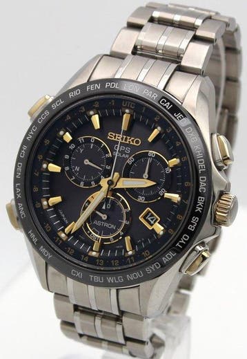 Seiko - Astron GPS Solar Chronograph Titanium - SBXB007