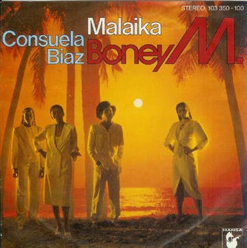 Boney M. - Malaika / Consuela Biaz, Cd's en Dvd's, Ophalen of Verzenden, Gebruikt