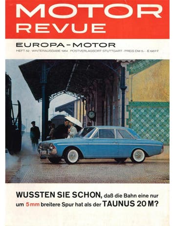 1964 MOTOR REVUE MAGAZINE 52 DUITS, Nieuw, Author