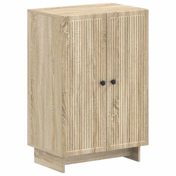 vidaXL Schoenenkast EDE 59,5 x 39,5 x 90 cm Bewerkt hout, Verzenden, Nieuw