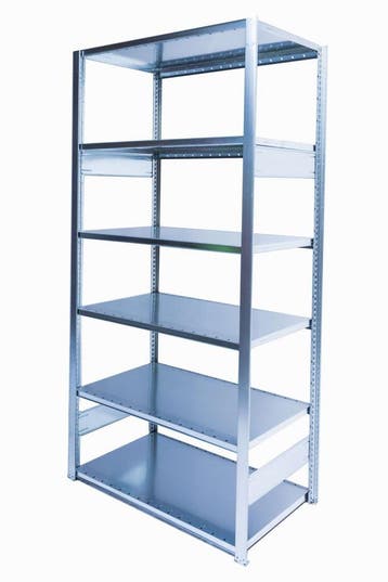 Dexion Hi280 legbordstelling 210x129x60cm 150kg, gebruikt -, Ophalen of Verzenden