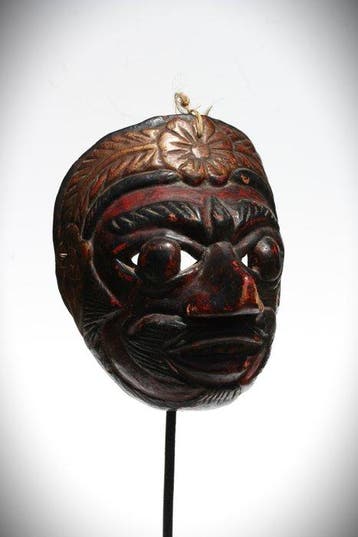 Java-masker - Hout - Indonesië - Midden in de 20e eeuw.