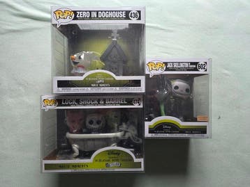 Funko - Funko Pop Zero in Doghouse; Lock, Shock & Barrel;