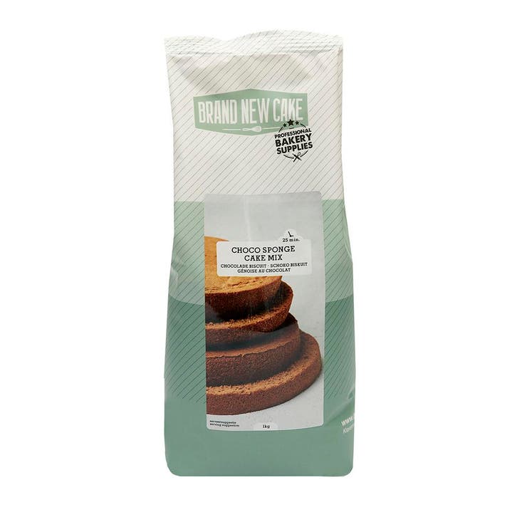 BrandNewCake Chocolade Biscuit-mix 1kg, Hobby en Vrije tijd, Taarten en Cupcakes maken, Nieuw, Verzenden