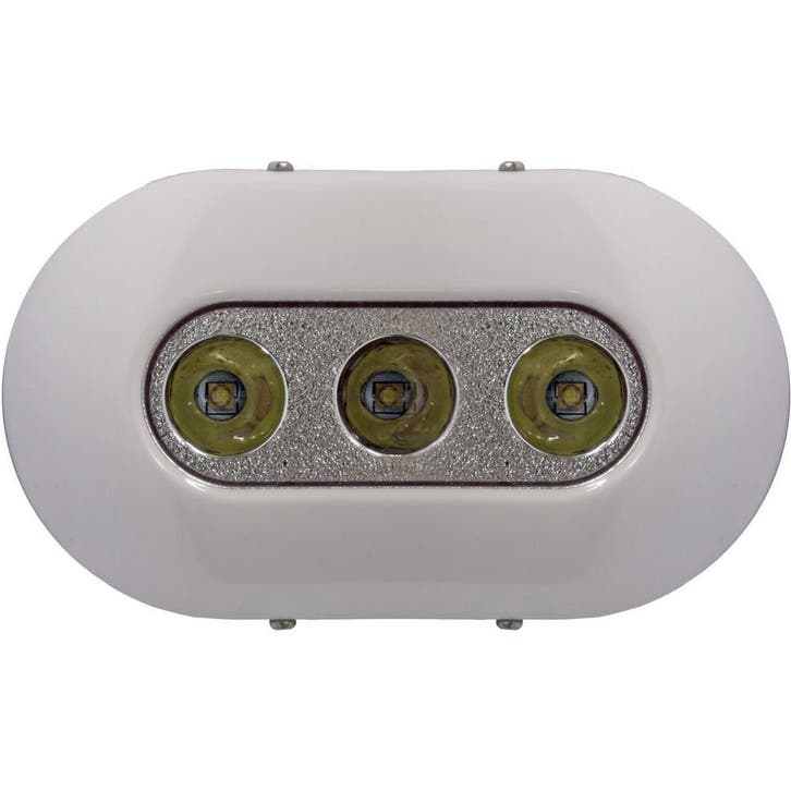 Onderwaterverlichting Boot LED Wit 10-30 Vdc 96x59mm, Watersport en Boten, Bootonderdelen, Ophalen of Verzenden
