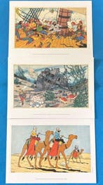 Tintin - 3 Zeefdrukken - 2012, Nieuw