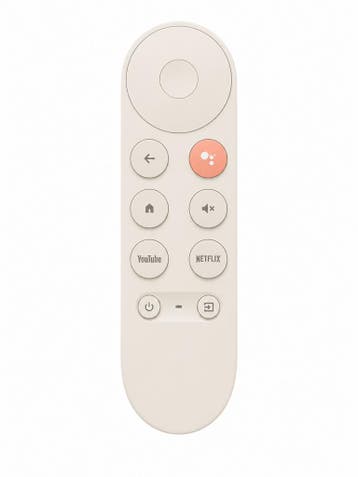 Chromecast with Google TV Voice Remote (G9N9N) - Roze, Verzenden, Zo goed als nieuw