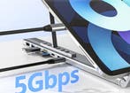 8-in-1 USB-C Dock met Stand 4K HDMI PD 100W USB 3.0, Verzenden, Nieuw
