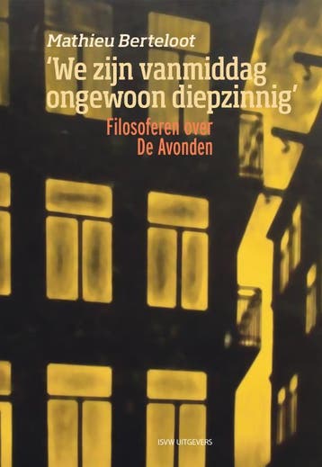 ‘We zijn vanmiddag ongewoon diepzinnig’ - Mathieu Berteloot, Verzenden, Gelezen, Mathieu Berteloot
