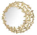 WANDSPIEGEL GLAM BUTTERFLY WIND Ø CM 81,5X3,5 (SPIEGEL CM, Huis en Inrichting, Woonaccessoires | Spiegels, Ophalen of Verzenden
