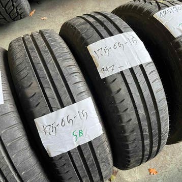 2 x Michelin Energy Saver 175-65-15 Zomerbanden 7mm, Gebruikt, 15 inch, 175 mm, Ophalen of Verzenden